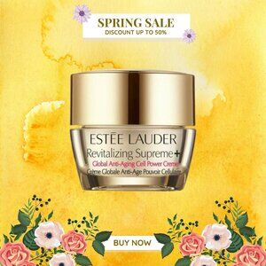 Estee Lauder Revitalizing Supreme+Global Anti-Aging Cell Power Creme -0.24 Oz/7m